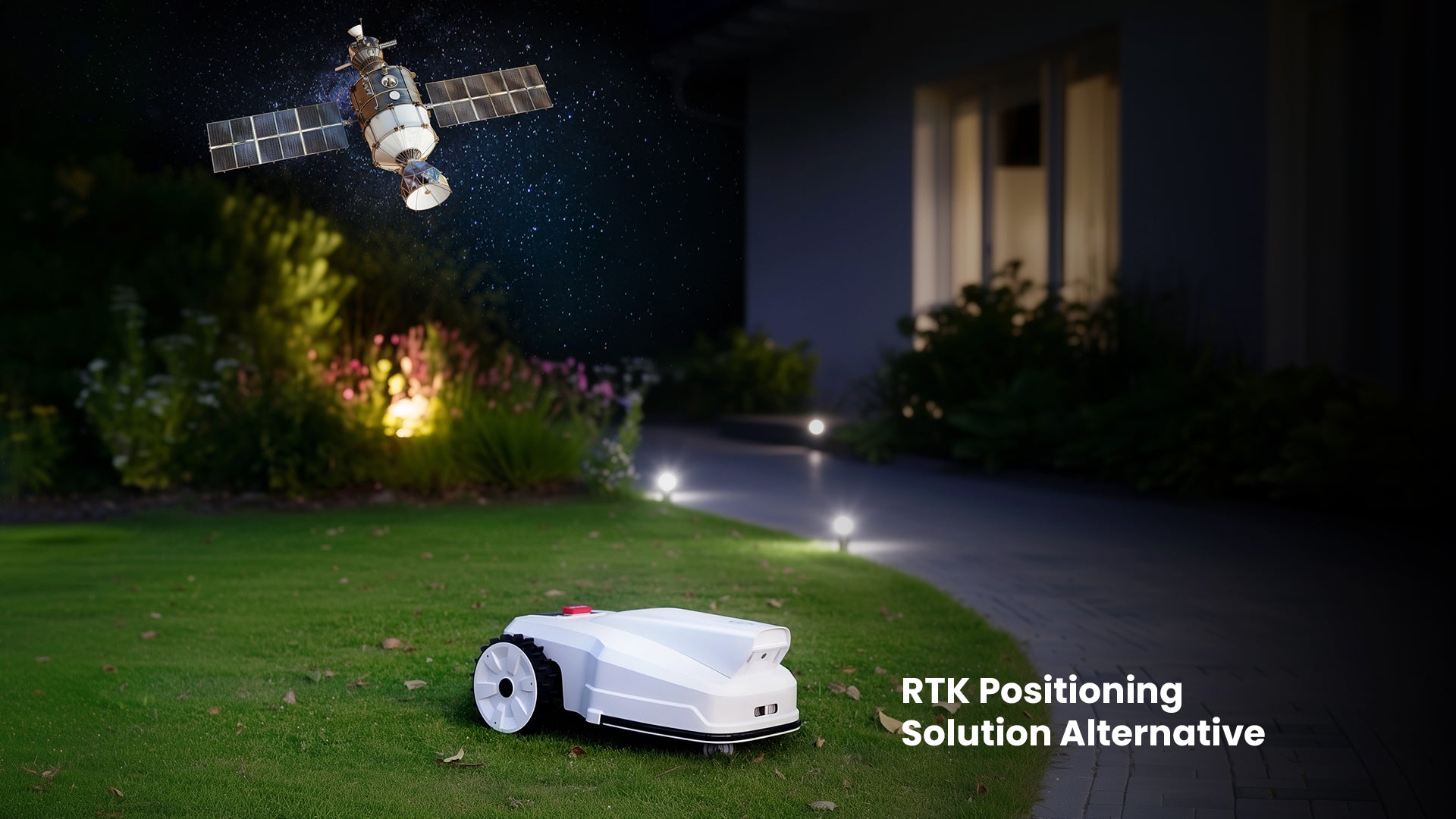 NTRIP_Mode robotic lawn mower