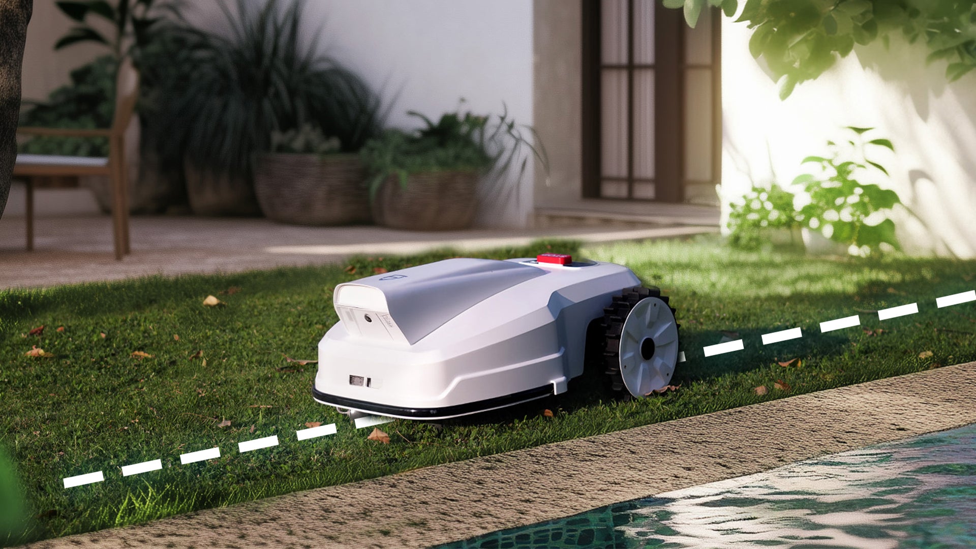 No Perimeter Wire Automatic Robotic Lawn Mower | 0.5 acre