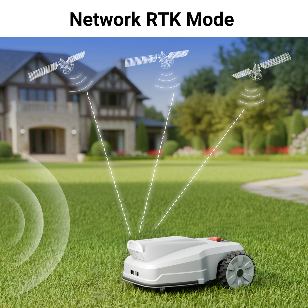 No Perimeter Wire Automatic Robotic Lawn Mower | 0.5 acre/day | 33