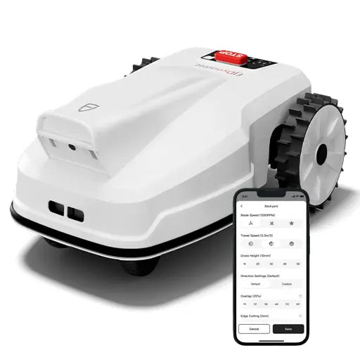 FJD 2000 Wireless Robotic Lawn Mower 0.5 Acre per Day 33° Slope