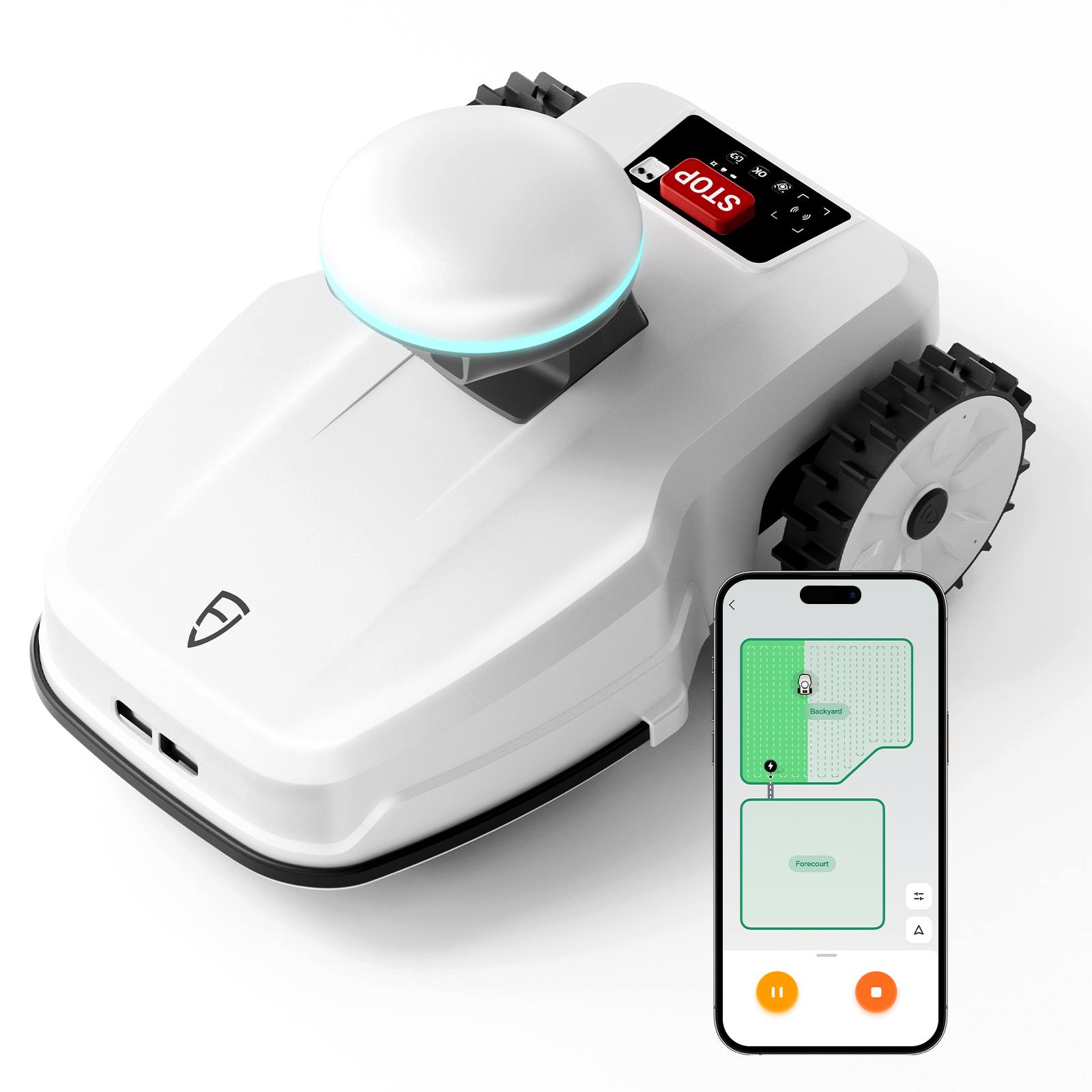 FJD FR4000 Smart Wireless Robotic Lawn Mower for Family