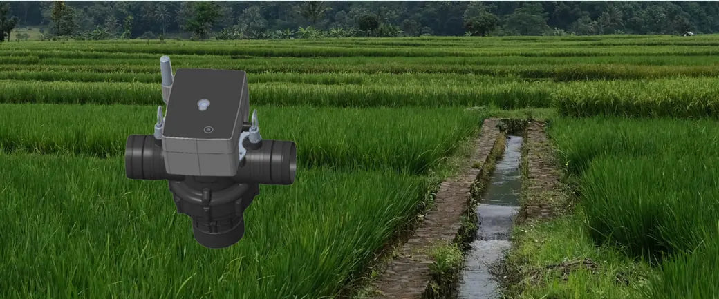 Smart water valve connected with FieldFusion